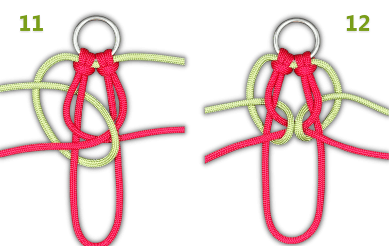 Make your own Paracord Keychain Flower