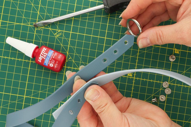 How to make a biothane leash Tutorial