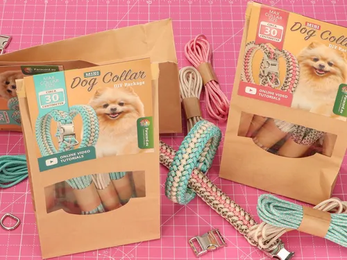 Calm Ocean Dog Collar | Mini Dogs DIY Kit