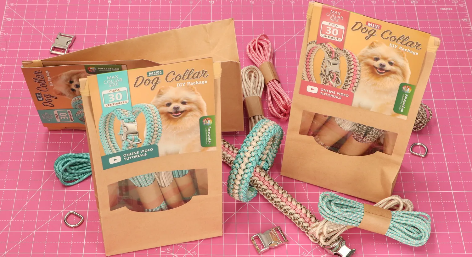 Calm Ocean Hundehalsband | Mini Dogs DIY Kit