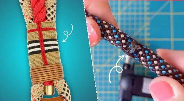 Fusing Dog Leash rope together without a bump | Video tutorial