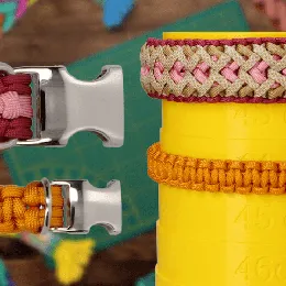 The thickness of a paracord knot: what influence does it have?