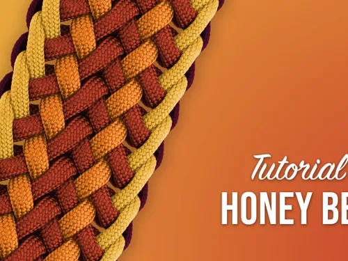 The "Honey Bee" knot by Silke Engels | Tutorial
