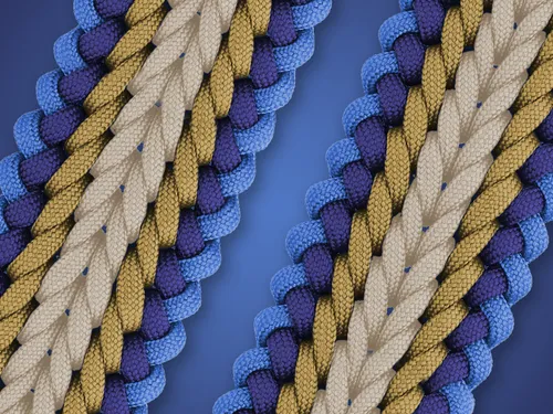Paracord Stitched Fishtail Bracelet (Black / Pink) – Surf City Paracord,  Inc.