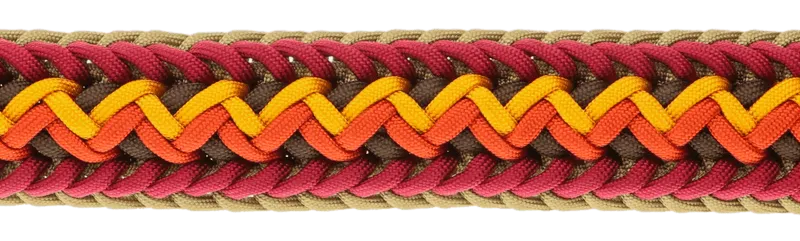 Paracord collar Helmy's Indianer