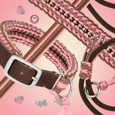 Paracord colour inspiration Brown and Pink Laola