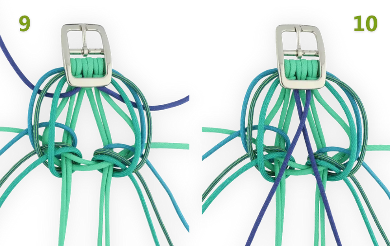 Repeat inserting the ropes at the right hand side in step 9 and 10 in the Stairways tutorial