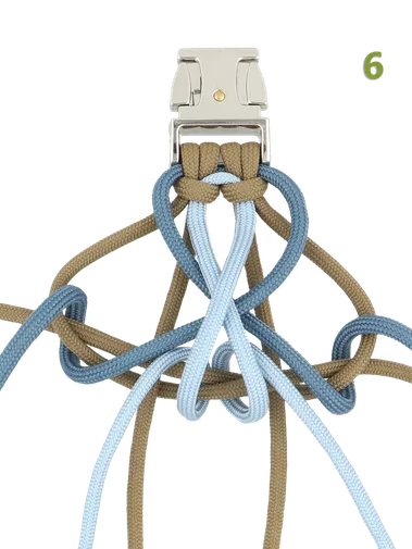 Paracord weave patterns